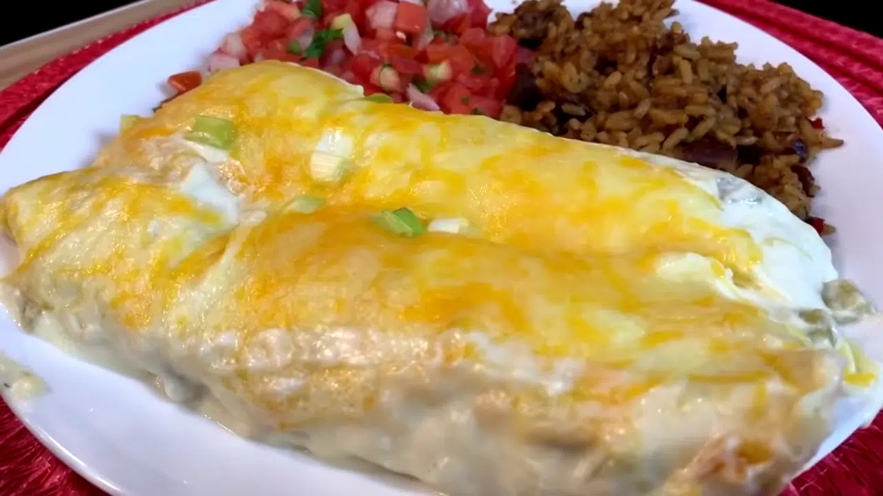 white chicken enchiladas