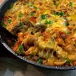 One Pot Cheesy Taco Pasta