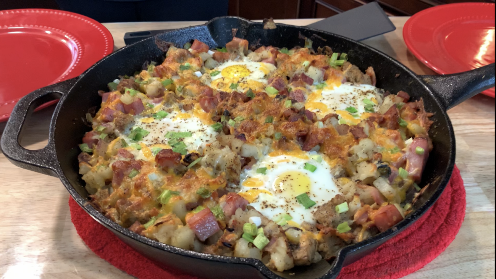 Loaded Breakfast skillet Recipe