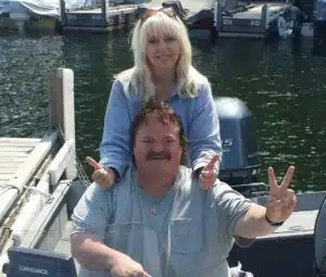 Steve Hall and Miss Sheila