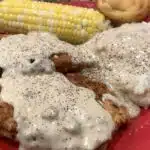 Chicken Fried Chicken with mashed potatoes and gravy
