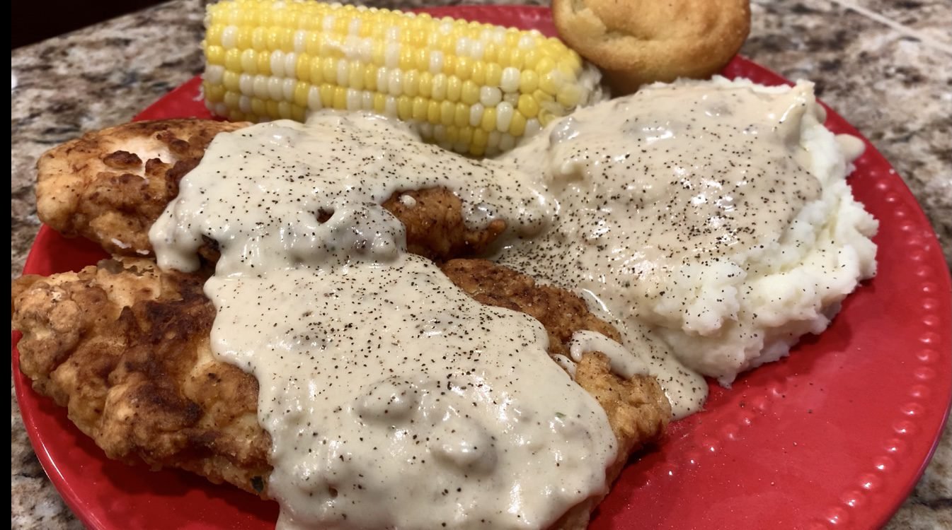 Chicken Fried Chicken With Homemade Gravy