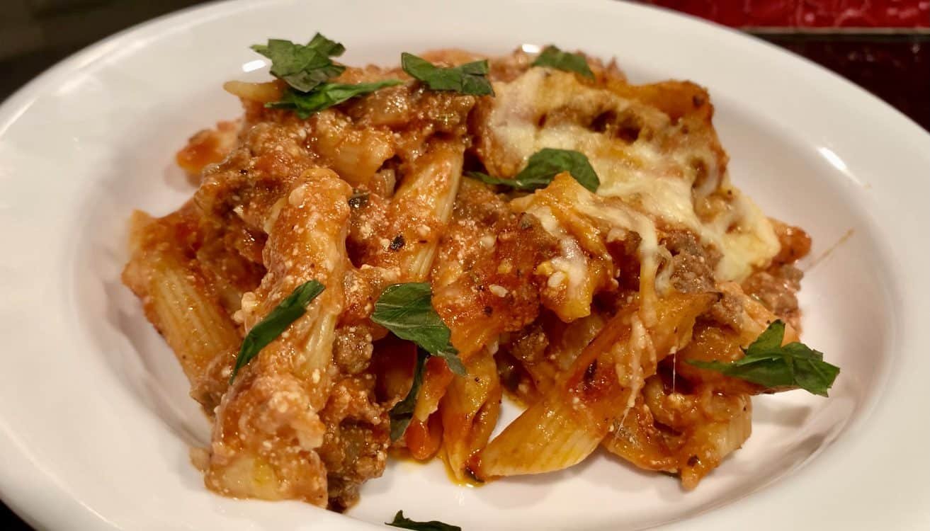 Easy Baked Ziti - Shotgunred.com
