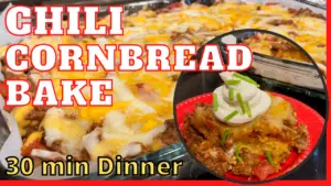 Chili Cornbread Bake