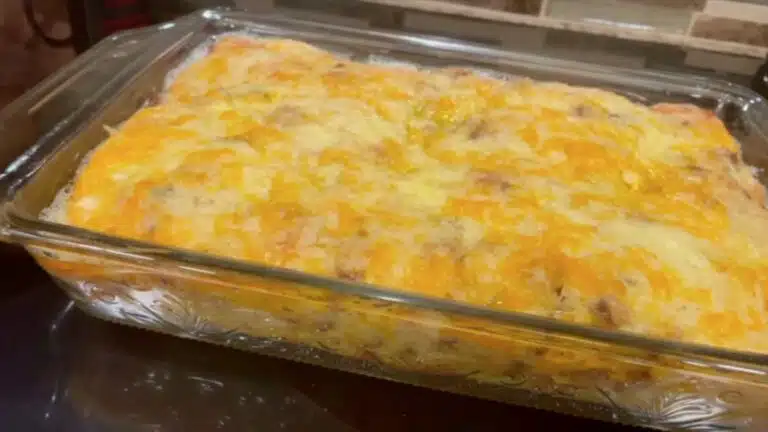 Biscuits and Gravy Casserole