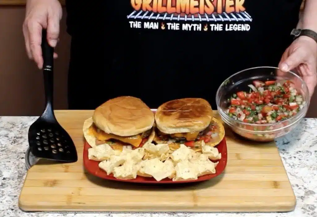 San Antonio Style Tex-Mex Burger