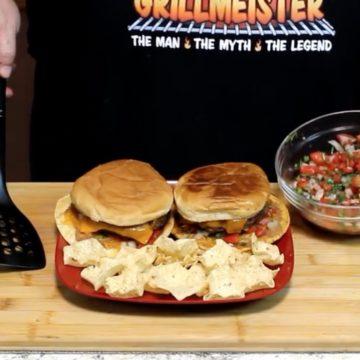 San Antonio Style Tex-Mex Burger