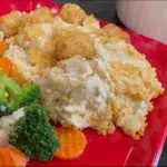 Chicken Ritz Casserole with tater tots