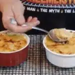 Crab Casserole in bowls