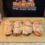 Open Faced Crappie Melt on board