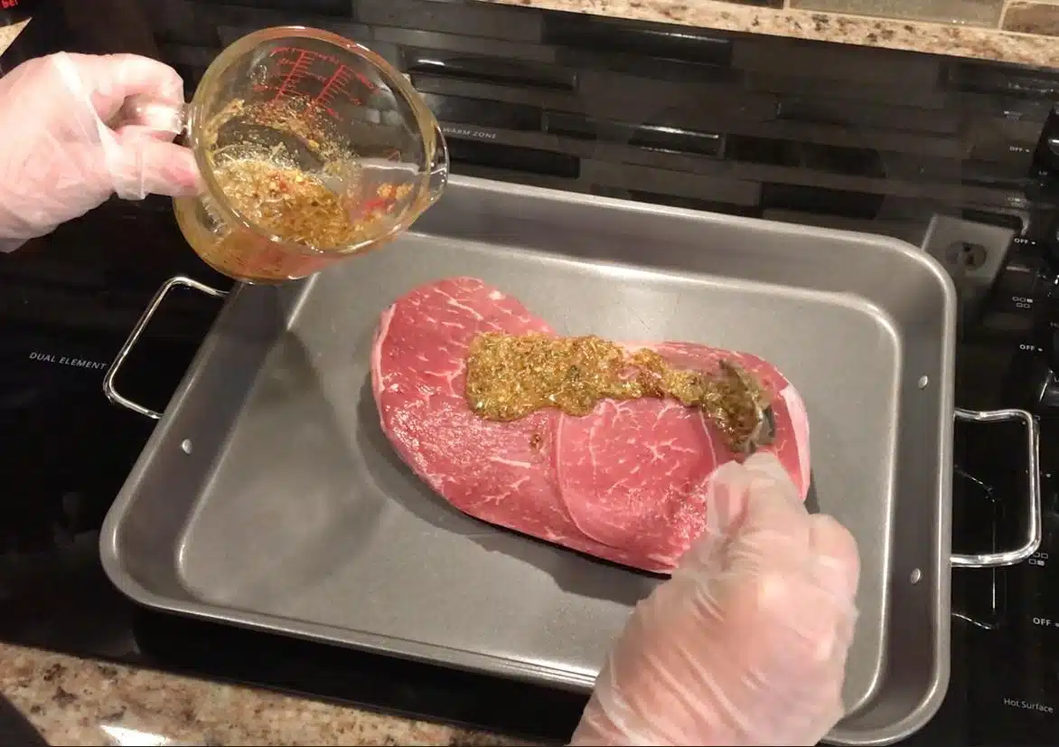 Grilled Sirloin Tip Roast