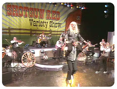 Miss Sheila with the Dazzling Mills Brothers