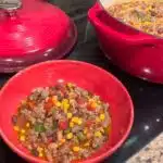 Santa Fe Beef Stew in Dutch Oven