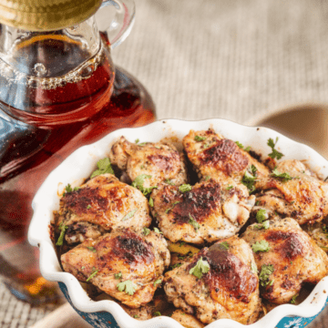 Maple Chicken Recipe in dish