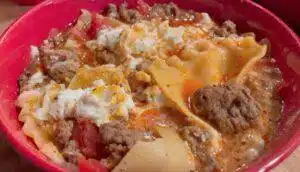 Lasagna Soup recipe