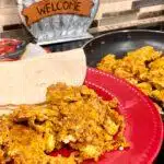 Chorizo and Eggs with Tortillas