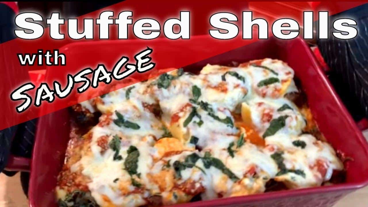 Stuffed Shells And Sausage - Shotgunred.com