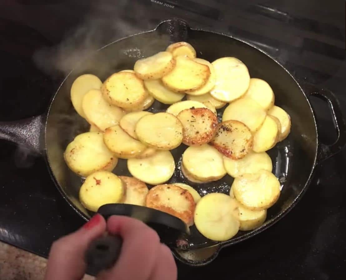 Fried Hamburger Potato Skillet Recipe