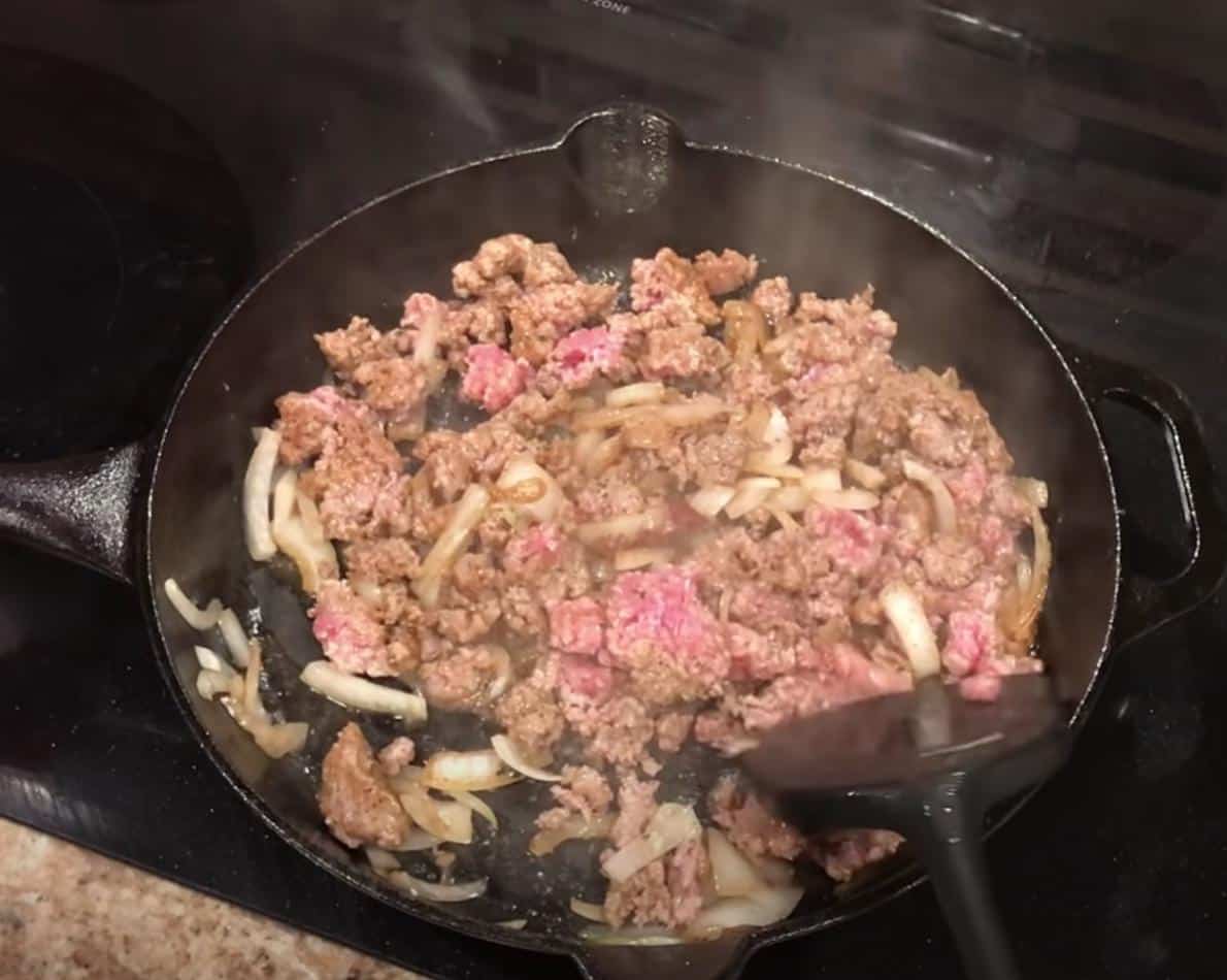 Fried Hamburger Potato Skillet Recipe