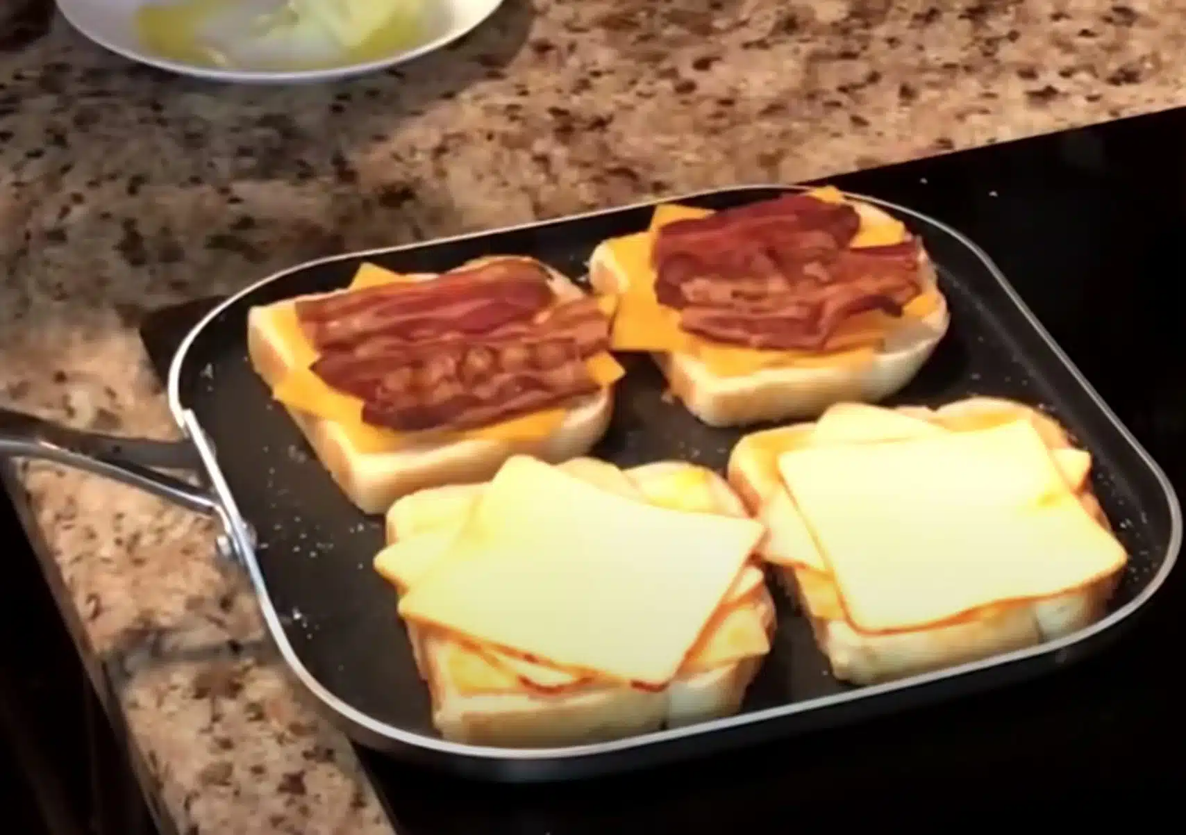 Bacon Grilled Cheese with Yum Yum Sauce Bacon Grilled Cheese with Yum Yum Sauce