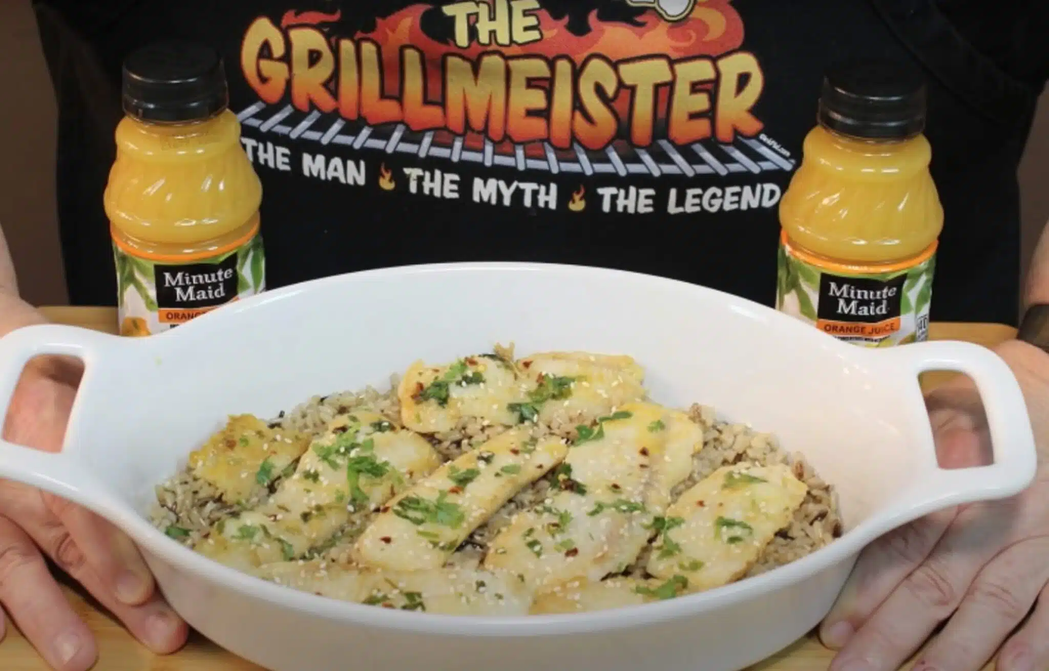 Fish in Orange Sauce