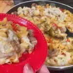 One pan Philly Cheese Steak