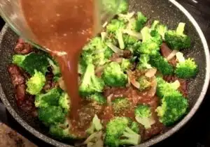 Beef and Broccoli Ramen Stir Fry