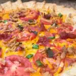 Tomato Bacon Ranch Pie
