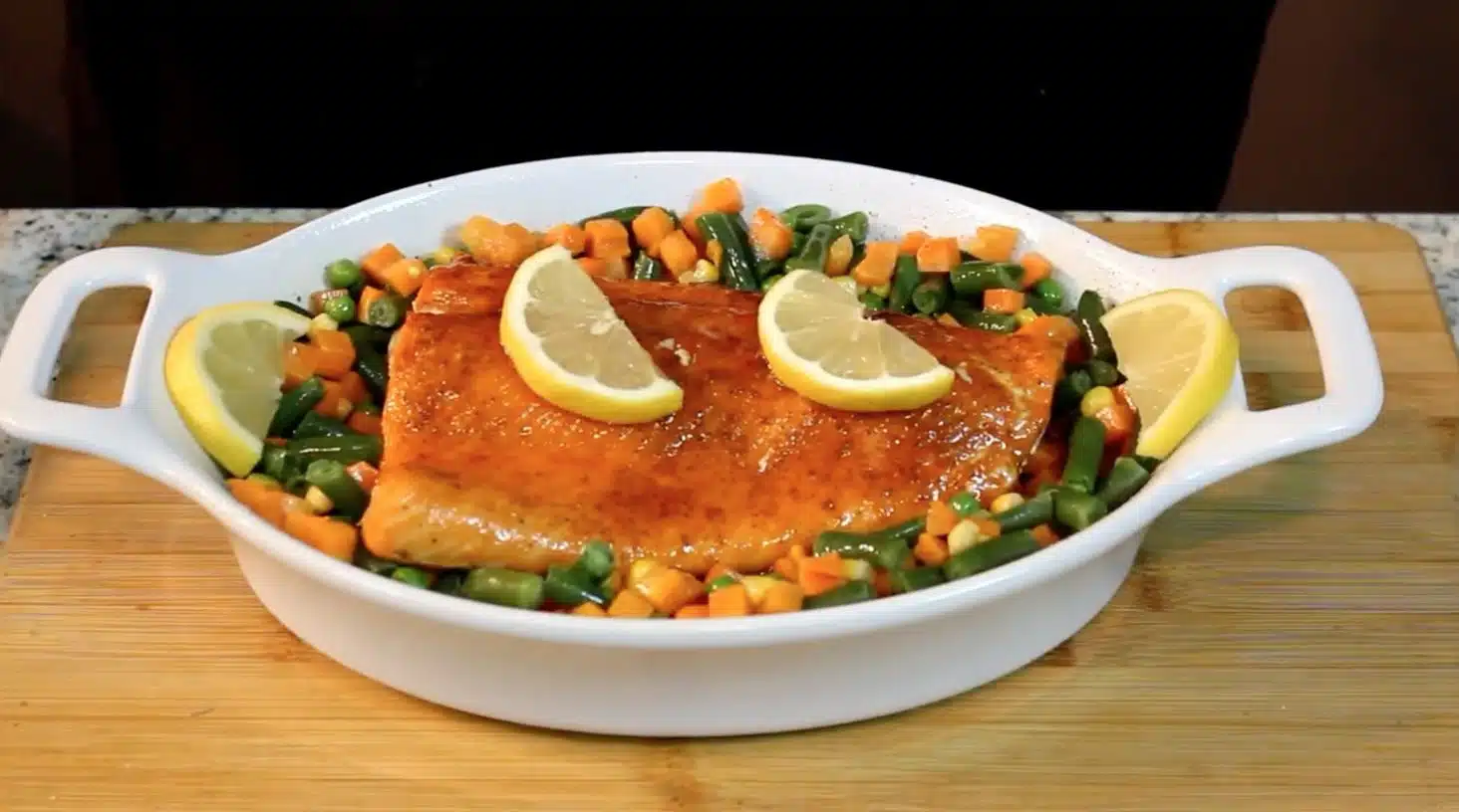 Honey Sriracha Salmon