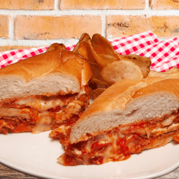 Crispy Chicken Parm Sandwich