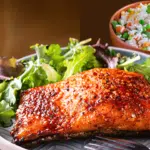 Honey Sriracha Glazed Salmon