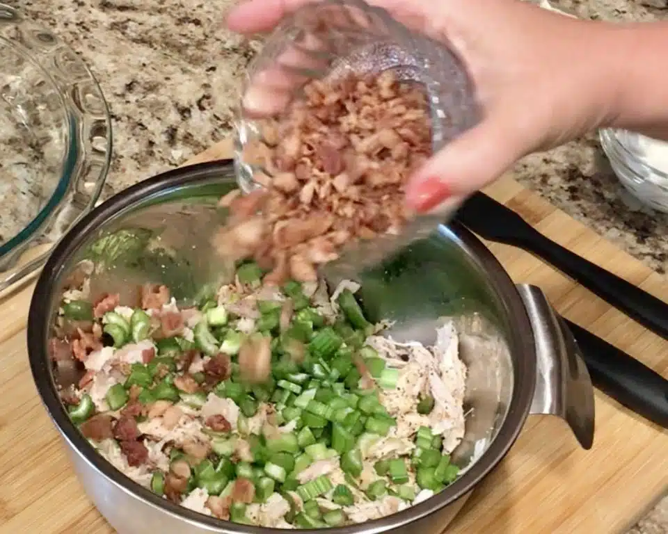 Hot Chicken Salad Pie