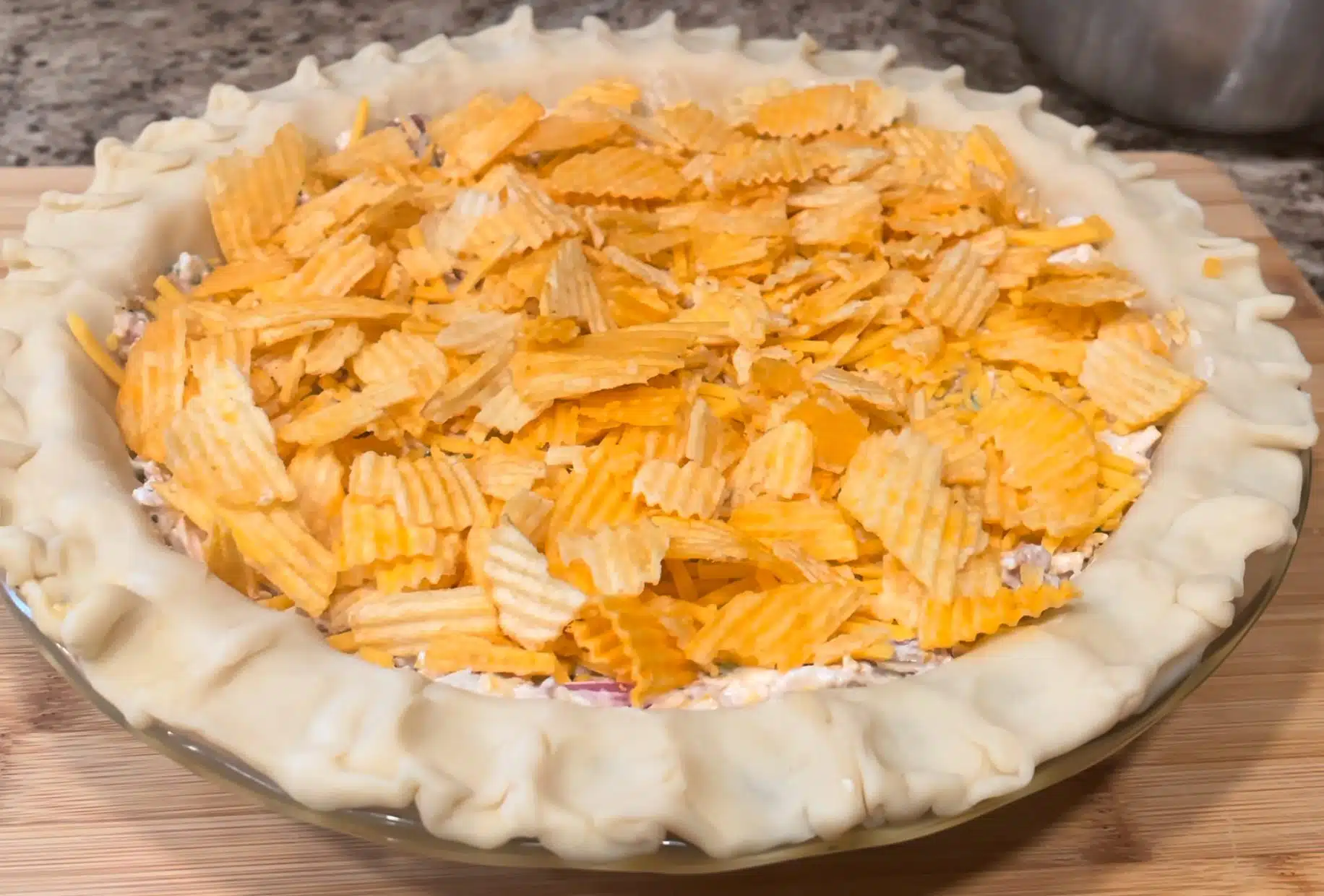 Hot Chicken Salad Pie