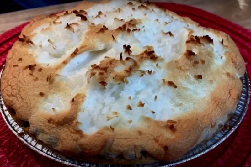 Mom's Coconut Pie