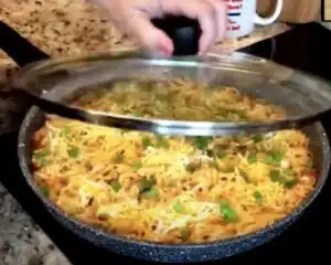 One pot Cheesy Taco Pasta