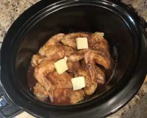 Slow Cooker Honey Buffalo Wings