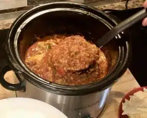 Slow Cooker Sloppy Joe Dip