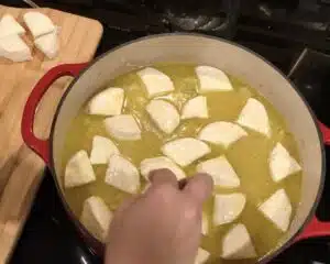 Easy Chicken and Dumplings with Canned Biscuits