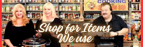 Amazon Affiliate Cooking with Shotgun Red Header