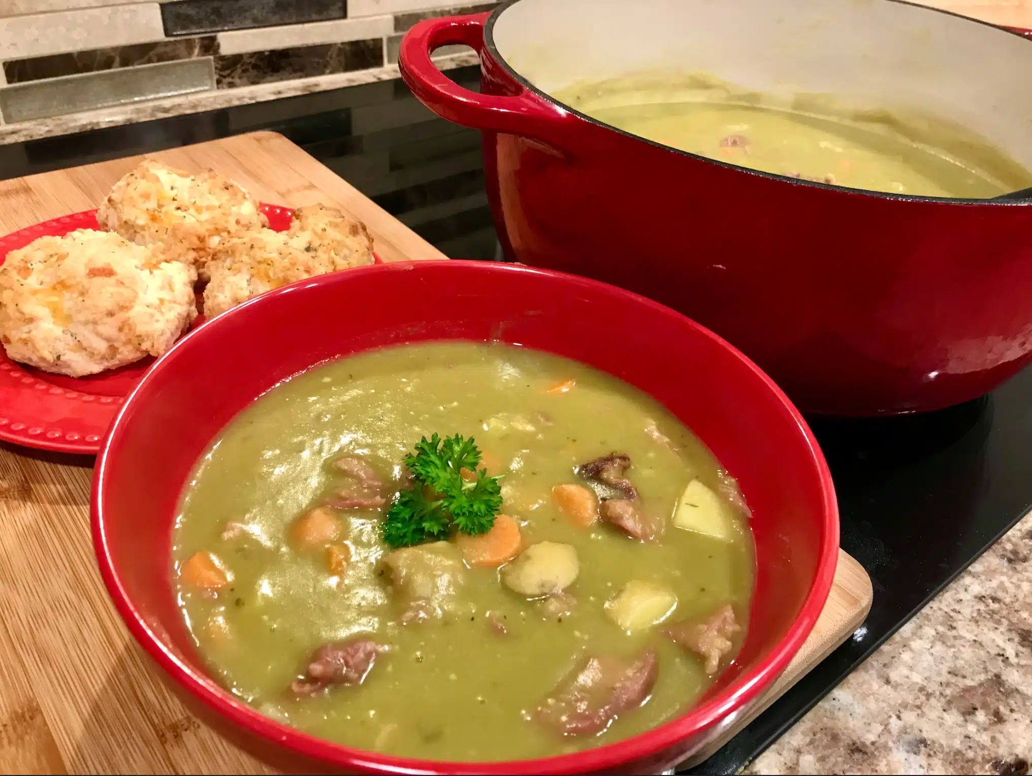 Split Pea Soup with Ham