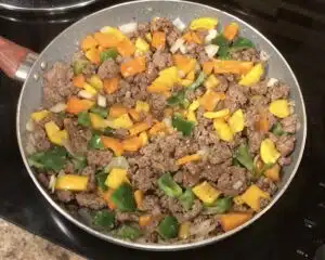 Unstuffed Pepper Skillet