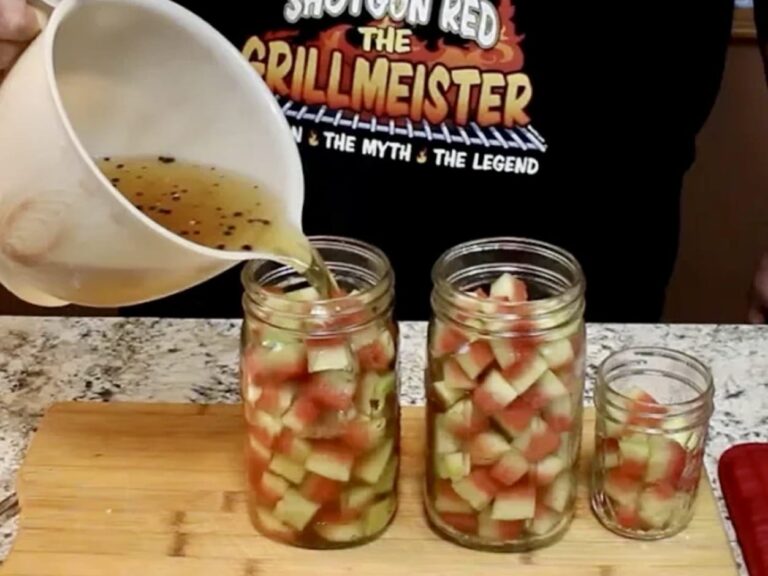 Pickled Watermelon Rind