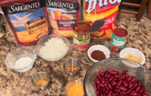 Frito Pie Ingredients