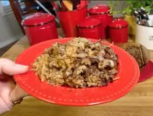 French Onion Beef Rice