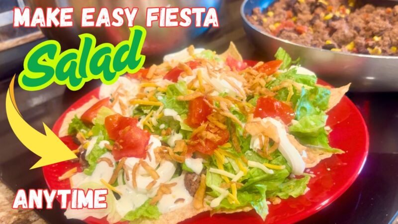 beef taco salad thumbnail youtube